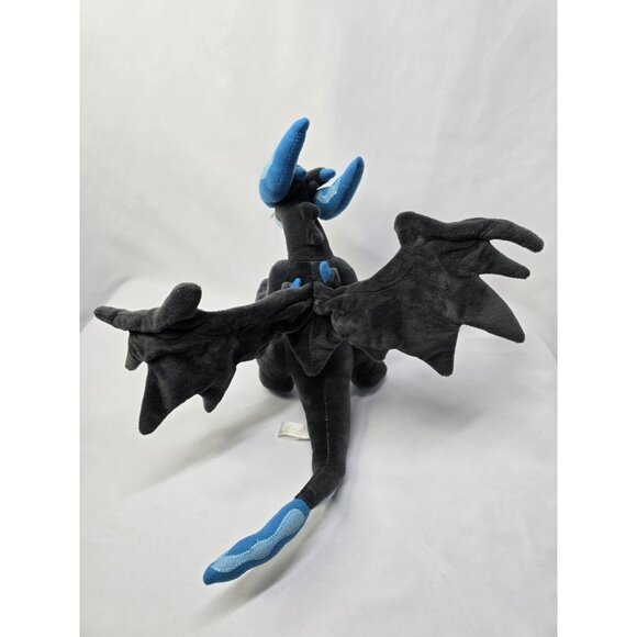 Pokemon Center Mega Charizard X 10" Plush 2018 Articulated Wings X&Y Official - Picture 8 of 12